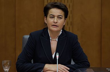 Vladna pogajalka Irma Pavlinič Krebs