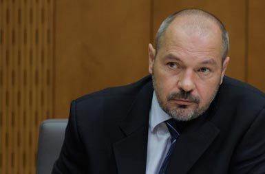 Finančni minister Franc Križanič