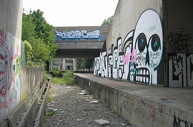 Grafiti v Charleroiju