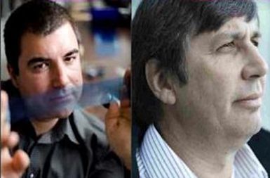 Konstantin Novoselov in Andre Geim