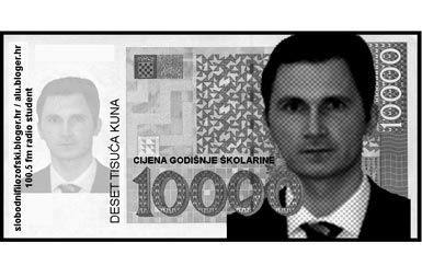 Minister Primorac na letaku študentov likovne akademije