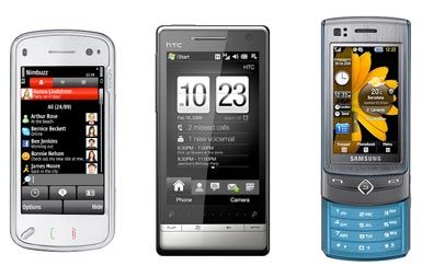 Pmetni: Nokia, HTC in Samsung