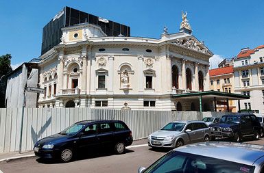 Stavba ljubljanske opere