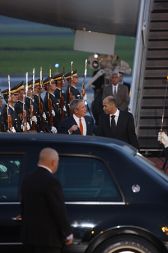 George Bush in Janez Janša
