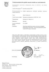 Za uvoz oklepnika, ki so ga decembra 2007 predstavili na Počku, je zadoščalo zgolj dovoljenje finskega obrambnega ministrstva.