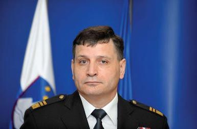 Načelnik Generalštaba Slovenske vojske Alojz Šteiner