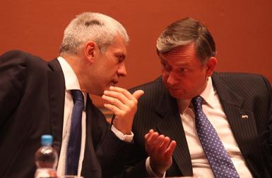Srbski in slovenski predsednik: Boris Tadić in Danilo Türk