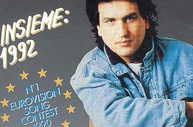 Toto Cutugno iz zmagovitih časov italijanske evropopevke.