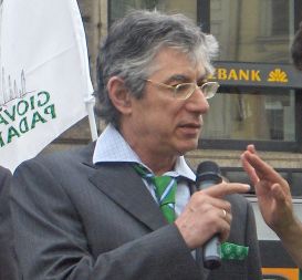 Umberto Bossi, vodja Severne lige 