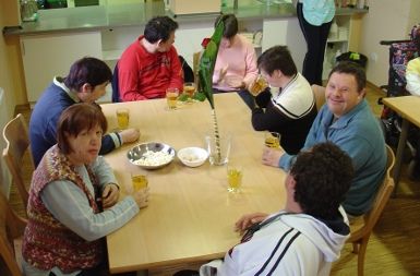 Nekateri od varovancev doma Barje