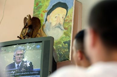 Dr. Dabić in Radovan Karadžić