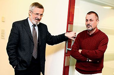 Tone Jerovšek in Peter Jambrek