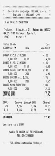 9.maj 2011,miza št. 17