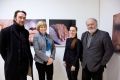Mirt Komel, Onja Grad, Jasna Jernejšek in Janez Bogataj, pogovor ob razstavi Zadnji pogled, Galerija Photon, LJ 