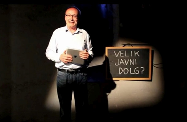 Glavni igralec Tomaž Gubenšek.