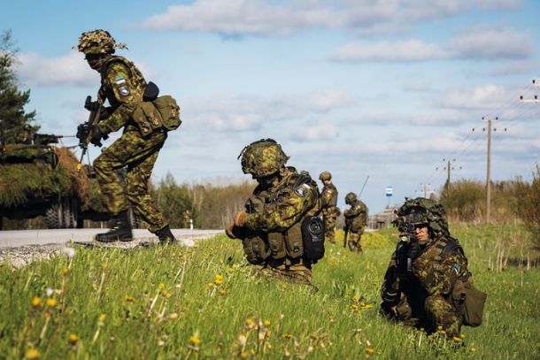 Poletne vaje Nata v baltski Estoniji, neposredno ob meji z Rusijo.