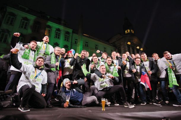 Sprejem slovenske rokometne reprezentance, Lj 