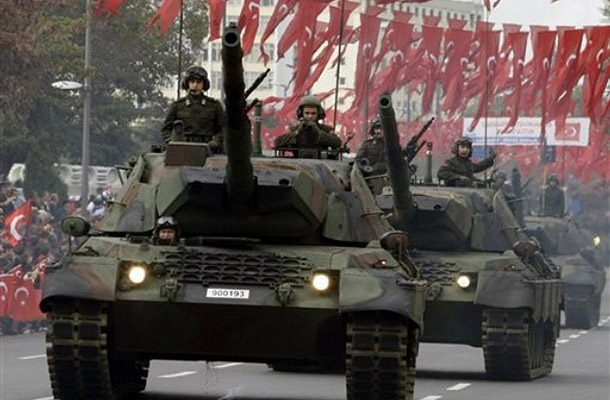 Turški tanki so pripravljeni, da se jim pridružijo slovenski.