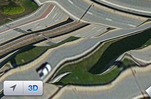 Svet, kot ga vidi Apple Maps.