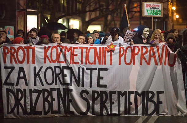 »Za solidarno Slovenijo.«