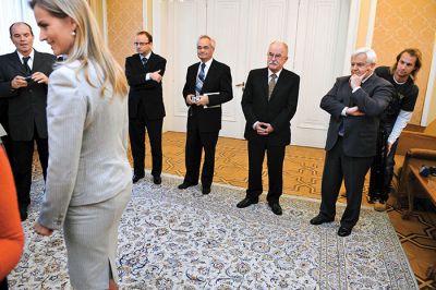 Katarina Kresal pred ocenjujočimi pogledi konzilija