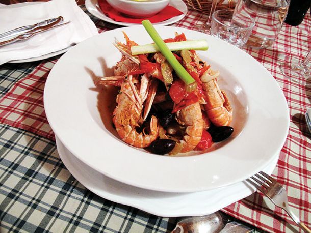 Restavracija Istranova, Padna