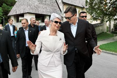 Pahor in njegova Jadranka