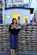 JULIE, CHECKPOINT CHARLIE, BERLIN