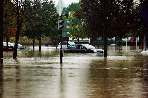 Poplavljena Ljubljana