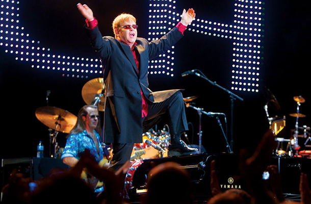 Elton John, svetovna turneja 2011, dvorana Stožice, Ljubljana