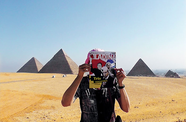 Ploščad Giza, Egipt, foto Tadeja Urbas