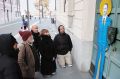 Kulturniški protest Marka Breclja in somišljenikov »Kolenovanje« pred sedežem župana Borisa Popoviča, Koper