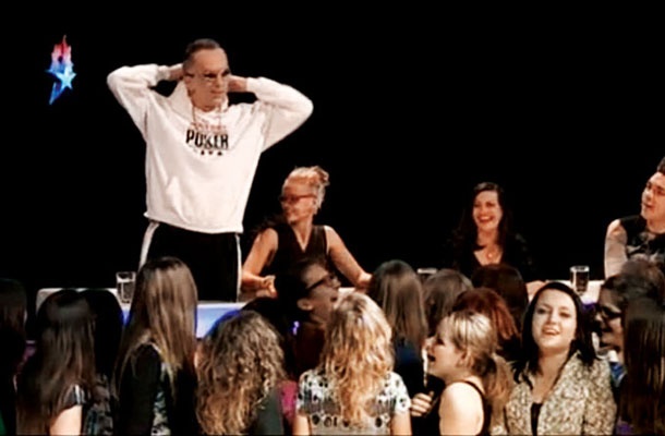 Jonasova trenirka v oddaji Misija Evrovizija