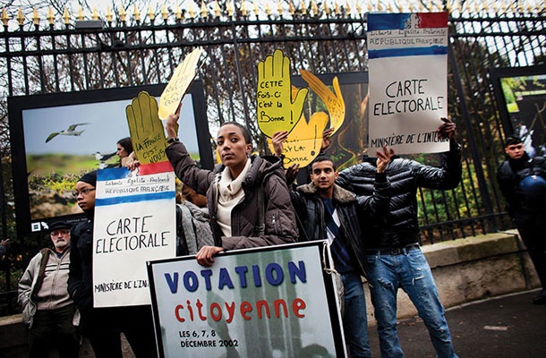 Shod v podporo volilni pravici za tujce