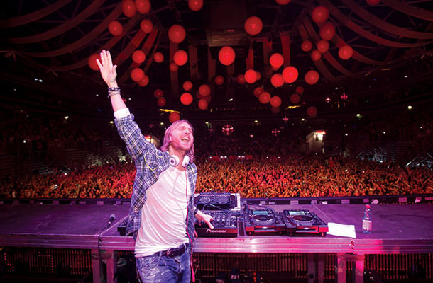 David Guetta: Red X-mas Party, dvorana Stožice, Ljubljana