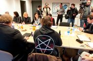 Obvezni pentagram na hrbtu kot ovitek prve plošče Bathory