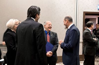 Mussomeli: »How do you say Big Mac in Slovene?Janša: »Velika koalicija.«