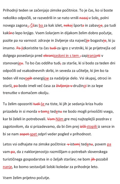 Lektorirani dopis ministra Turka
