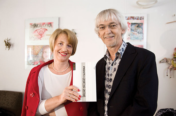 Irena Klavs in Ivan Bernik, avtorja knjige Spolno življenje v Sloveniji 