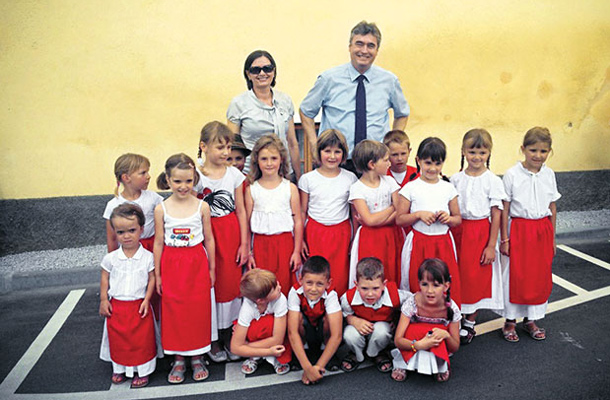 Milan, Andreja in otroci 