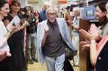 Pisatelj Boris Pahor, izid Knjige o Radi, knjigarna Konzorcij, Ljubljana