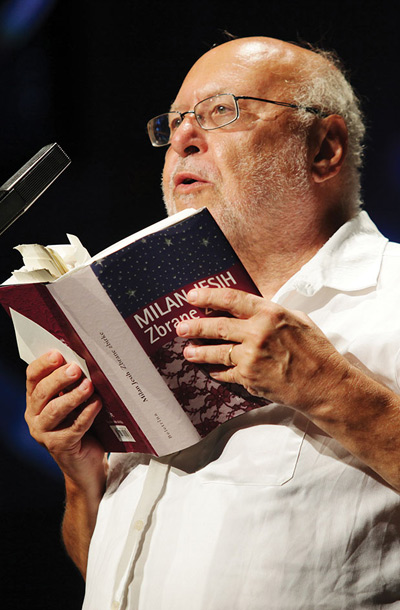 Veliko pesniško branje, festival Dnevi poezije in vina 2012, Ptuj: Milan Jesih