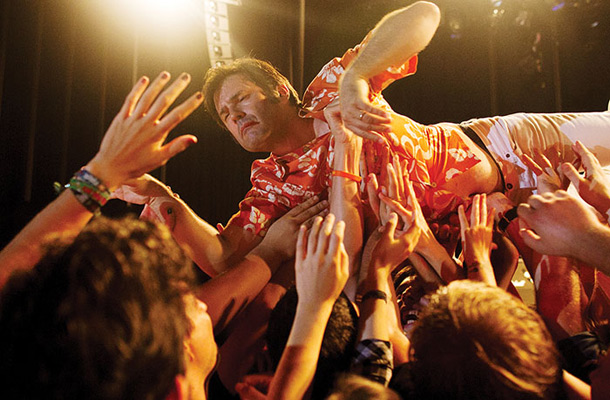 Kitarist Joey Cape, koncert Me First & The Gimme Gimmes, CUK Kino Šiška, Ljubljana