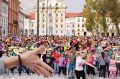 Ples 1800 mladostnikov s Plesno šolo Kazina, evropski teden mobilnosti, Kongresni trg, Ljubljana
