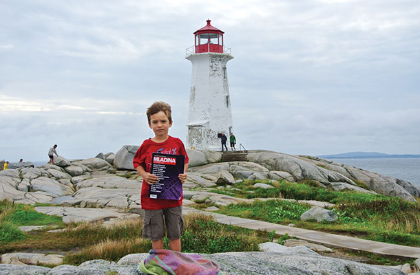 Bor Ponikvar na Peggy`s Covu, Nova Scotia, Kanada / Foto Marko Ponikvar