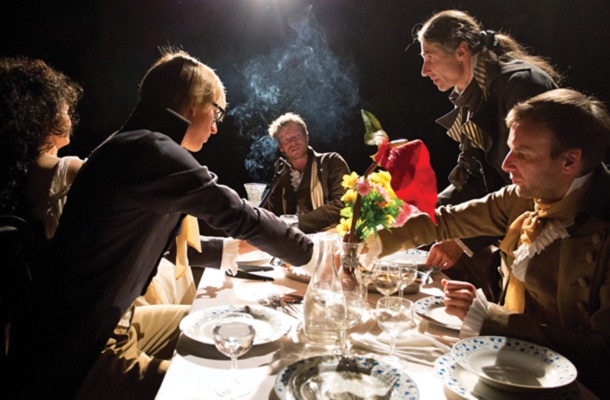 V tekmovalnem programu so kar tri predstave Jerneja Lorencija, tudi Dantonova smrt (koprodukcija SMG, MGP in Maribor 2012 – EPK)