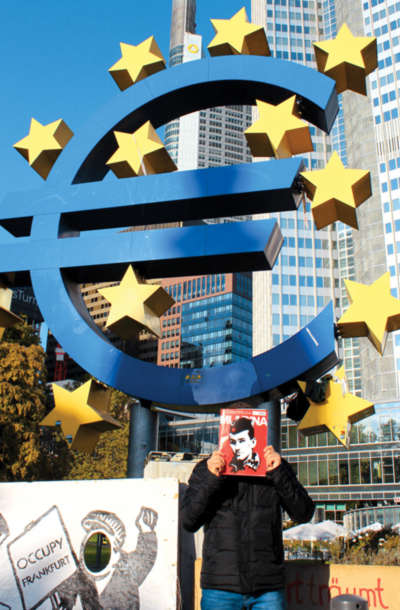 Occupy Frankfurt, Nemčija / Foto Boky