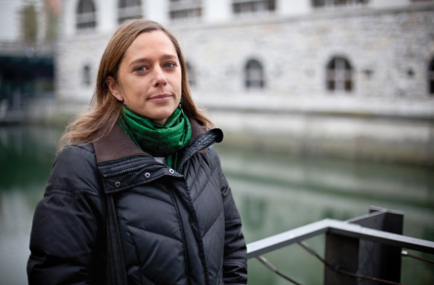 Barbara Vodopivec. "O Palestini veliko slišimo, vemo pa pravzaprav zelo malo."