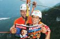 Ana & Mare / adrenalinski park Bovec – zip line, dolina Krnica, Bovec / Foto Gwein