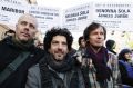 Foto tedna: Janez Janša, Janez Janša in Janez Janša na sobotnih protestih proti vladnemu uničevanju družbe, Ljubljana